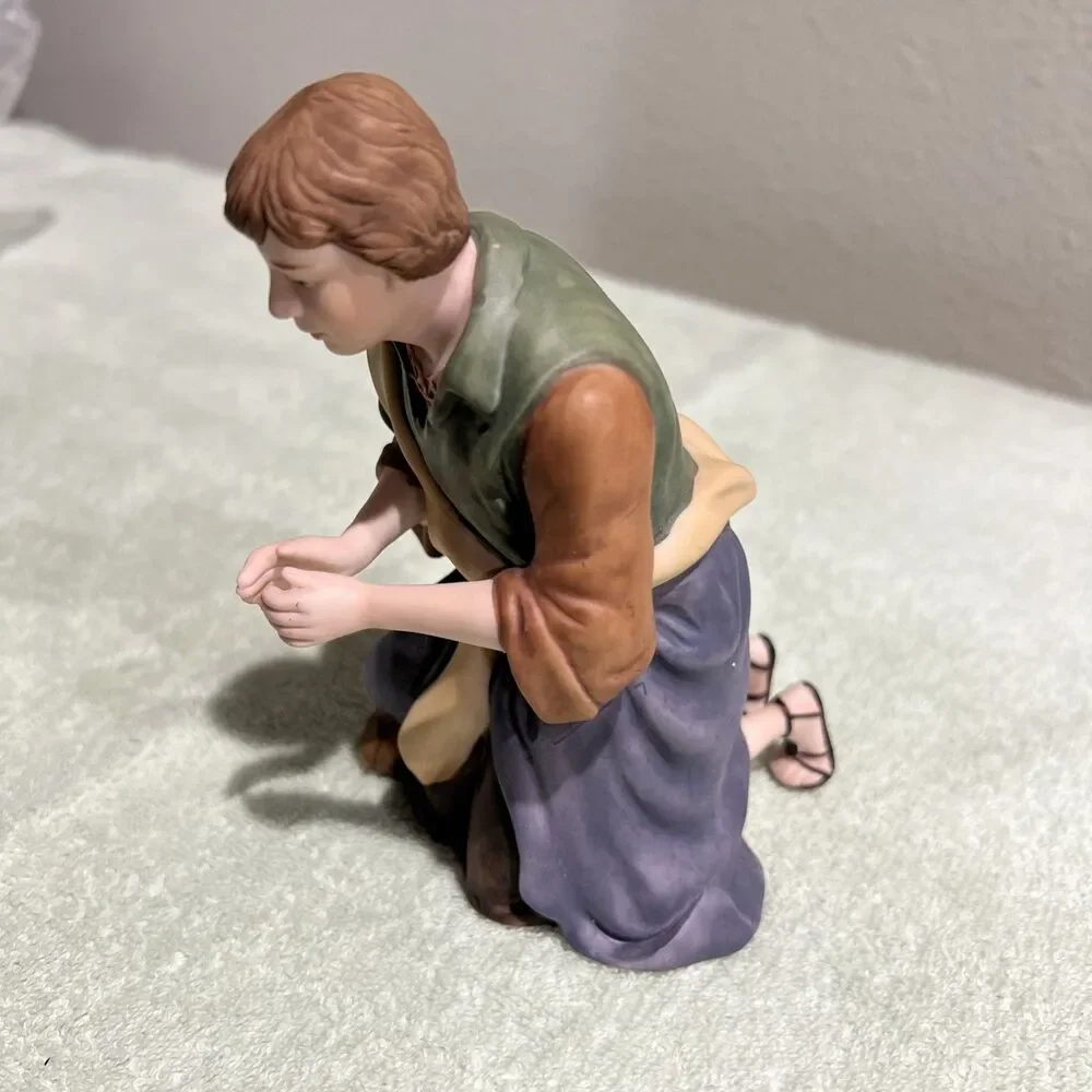 Kirkland Signature Nativity Kneeling Shepherd Replacement 75177 EUC